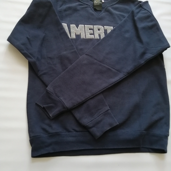 America Vintage Navy Sweater Small - Picture 3 of 5